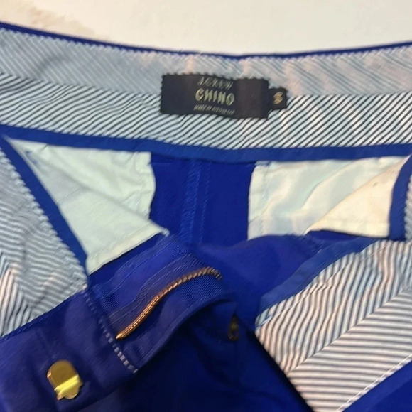 J.Crew ‎ Cobalt blue 100%  Cotton Shorts. Size 00 - Picture 3 of 8